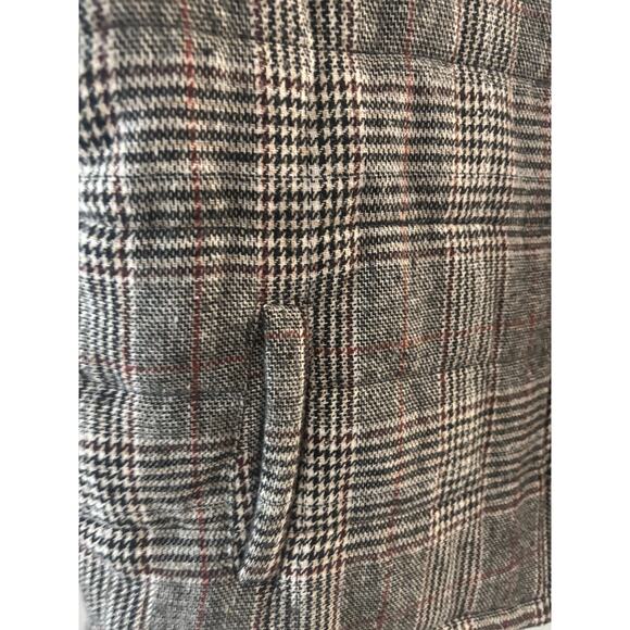 Grace + Karma Womens Plaid Puffer Vest Size XL Winter Zip Outdoors - Picture 2 of 5